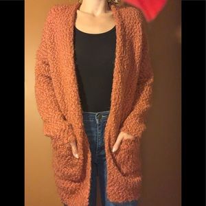Orange Dreamer Cardigan